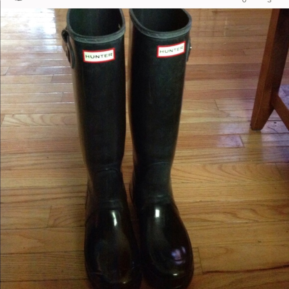 Hunter rain boots
